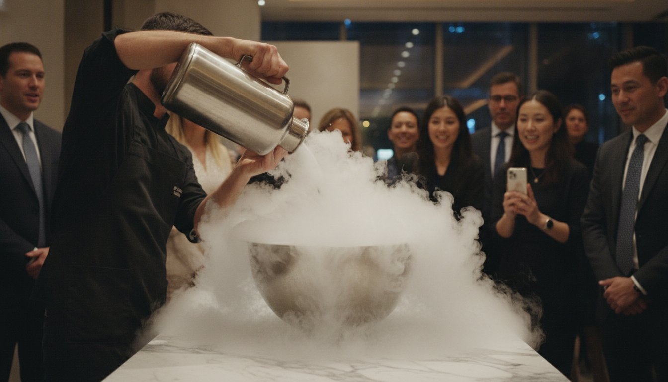 Liquid Nitrogen Ice Cream: The Ultimate 2026 Guide to High-Tech Event Treats