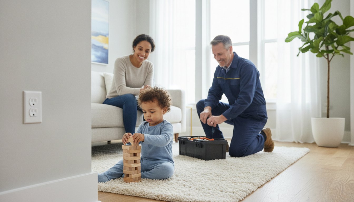 Professional Child Proof Outlet Installation in Oak Brook: A Parent’s Safety Guide