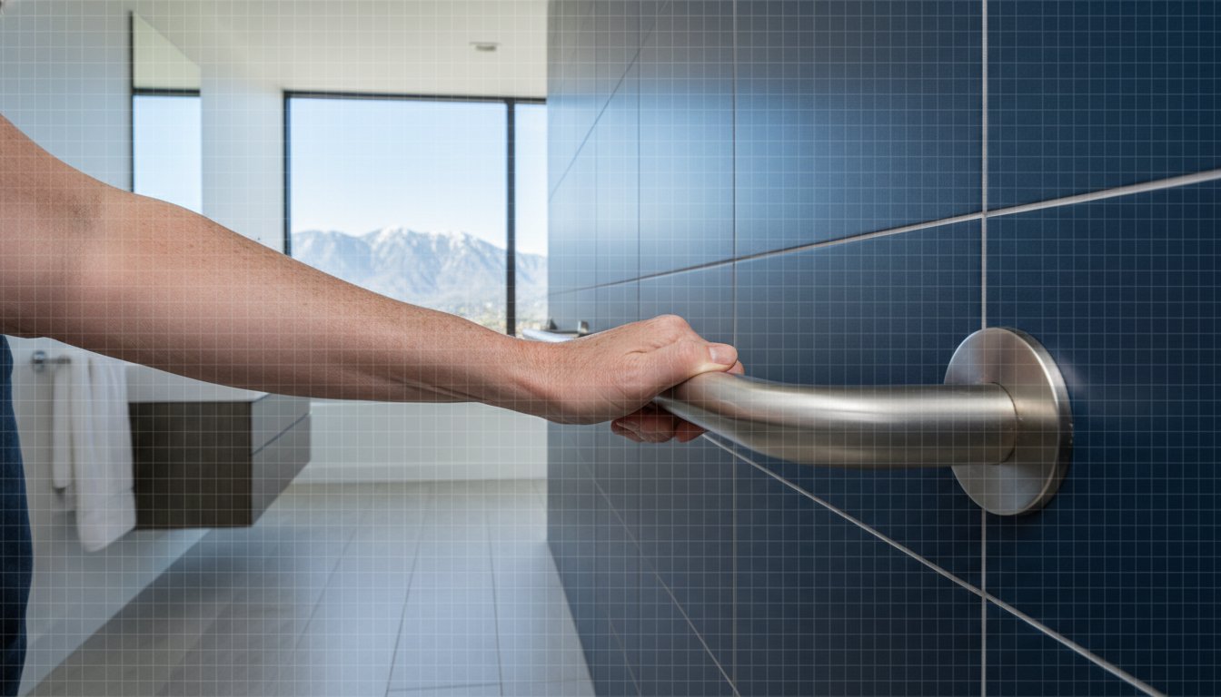 Professional Grab Bar Installation for Seniors in Redlands, CA: A Safety & Design Guide