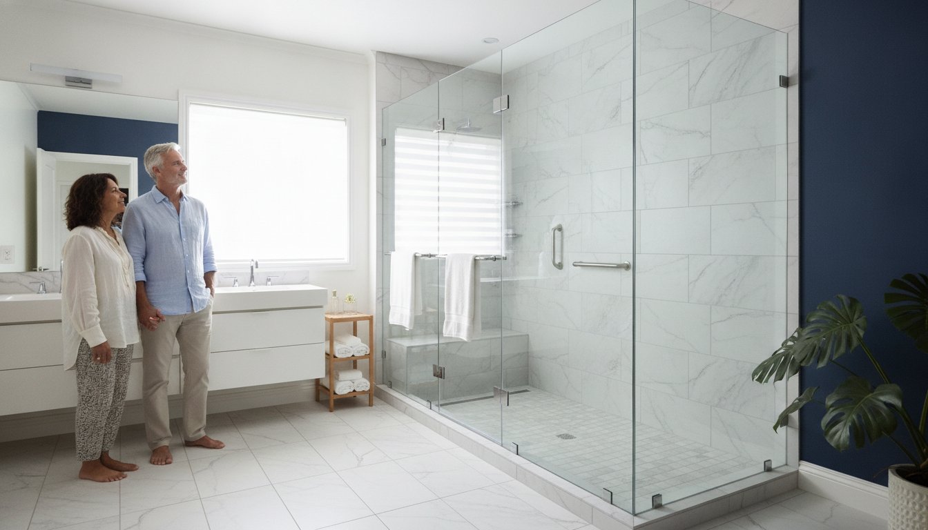 Walk-in Tub vs. Curbless Shower: Comparing Safety, Cost, and Accessibility for 2026