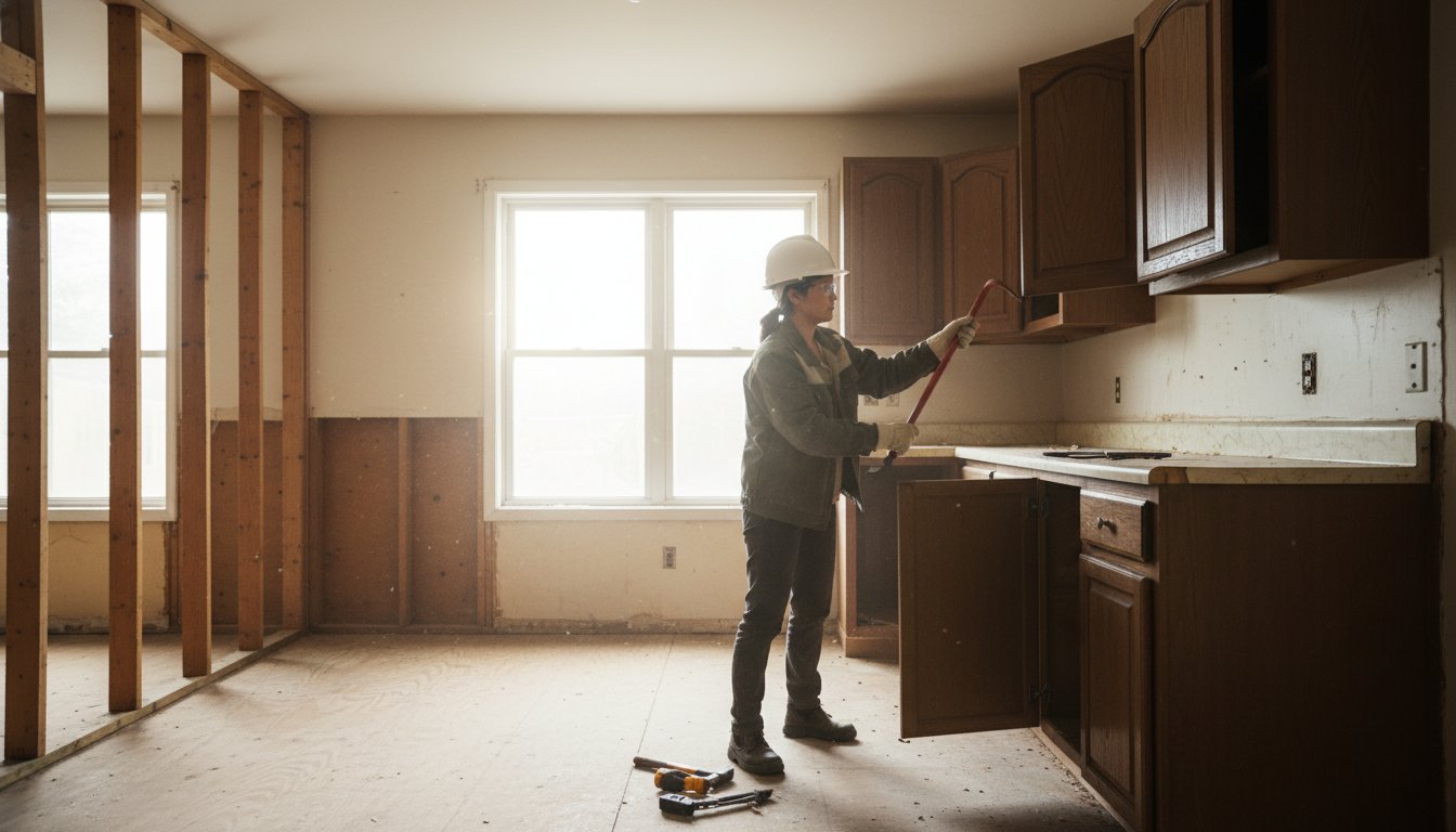 Light Demolition Explained: A Complete Guide for Homeowners