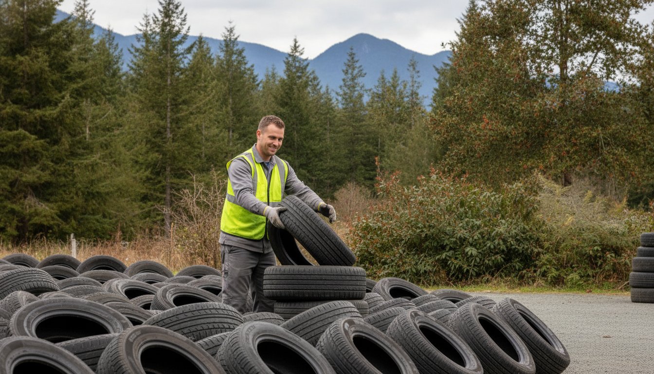 Tire Disposal in Nanaimo: The Complete 2026 Guide to Local Recycling