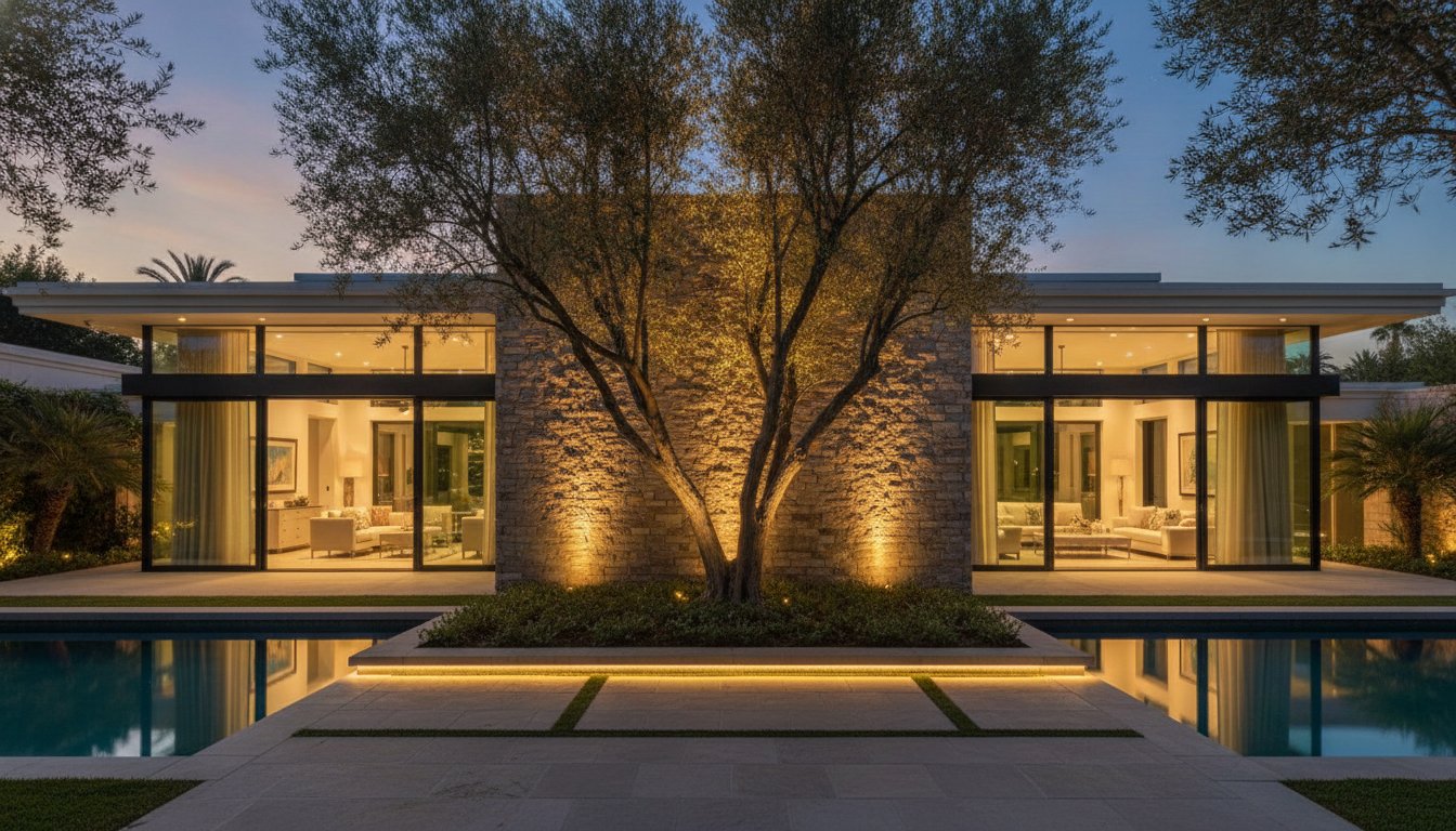 Sophisticated Security: Landscape Lighting Design Ideas for a Secure Sanctuary