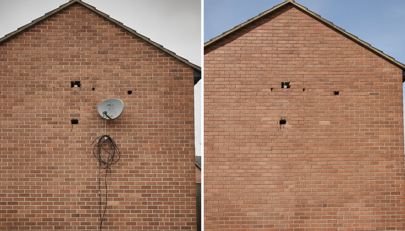 What to Do With Holes After Removing a Sky Dish: A Guide to Property Protection