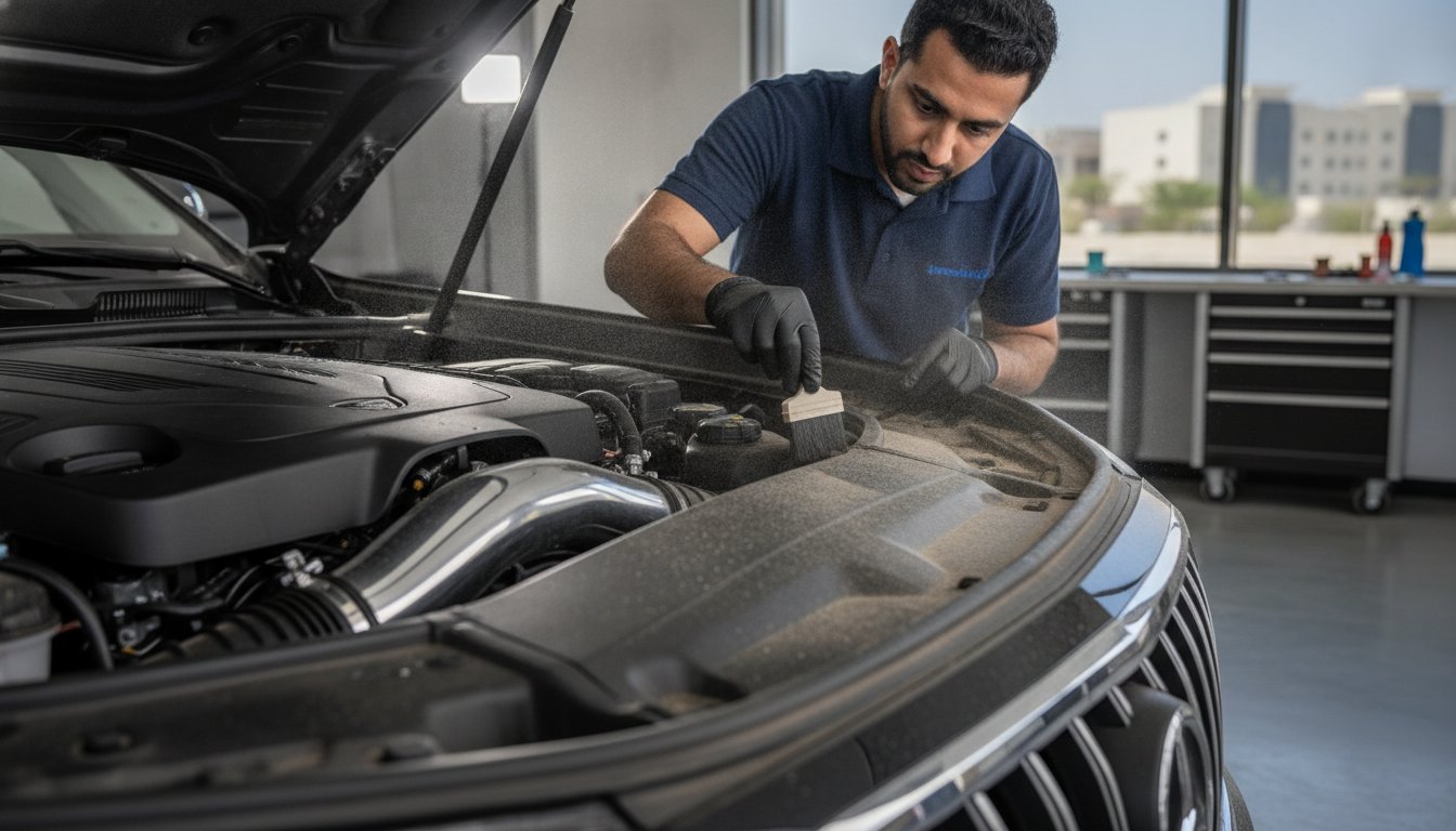 Engine Bay Cleaning Service Sharjah: The Ultimate 2026 Guide to Engine Detailing