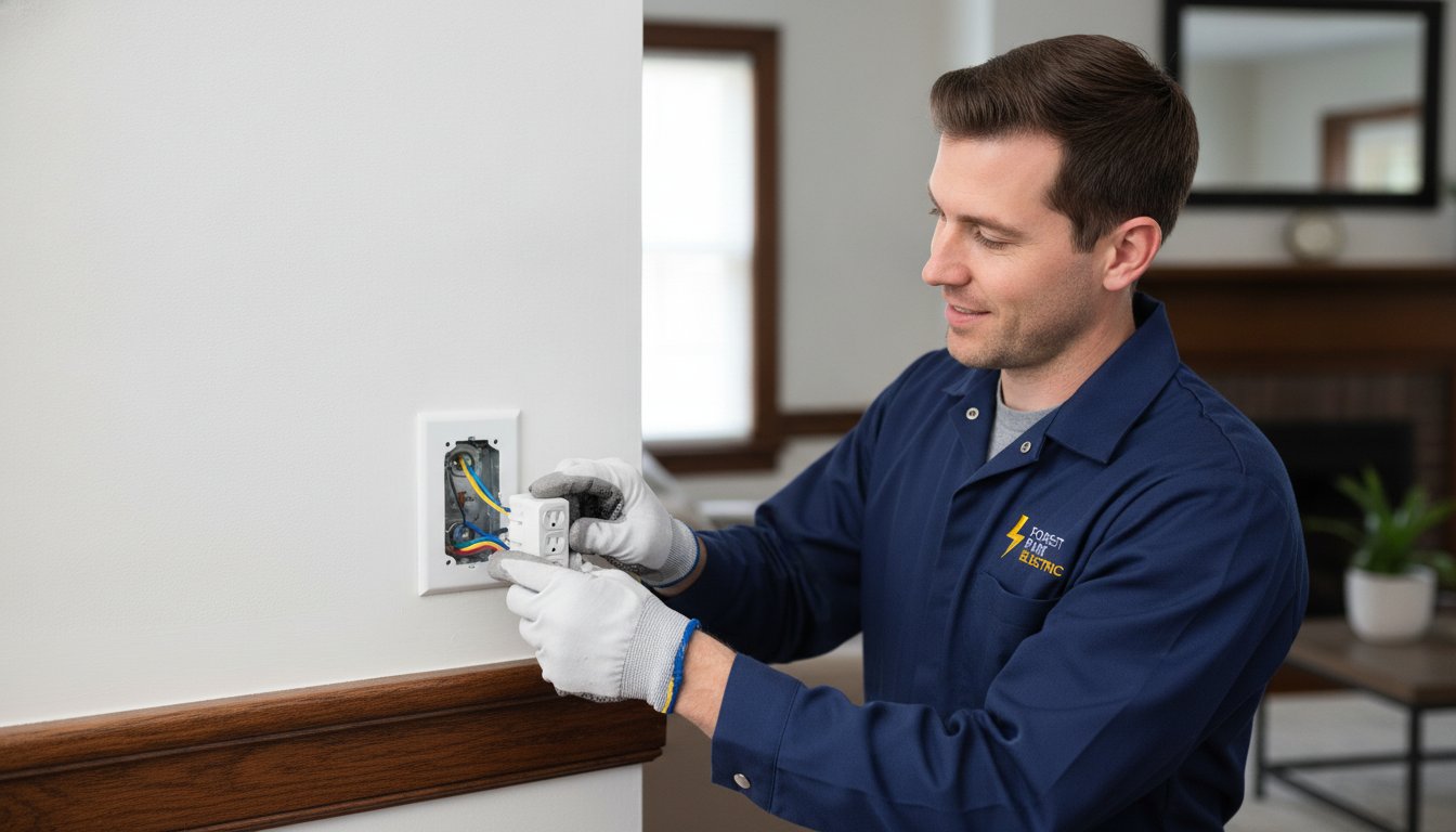 How to Replace Two-Prong Outlets with Grounded Ones in Forest Park, IL