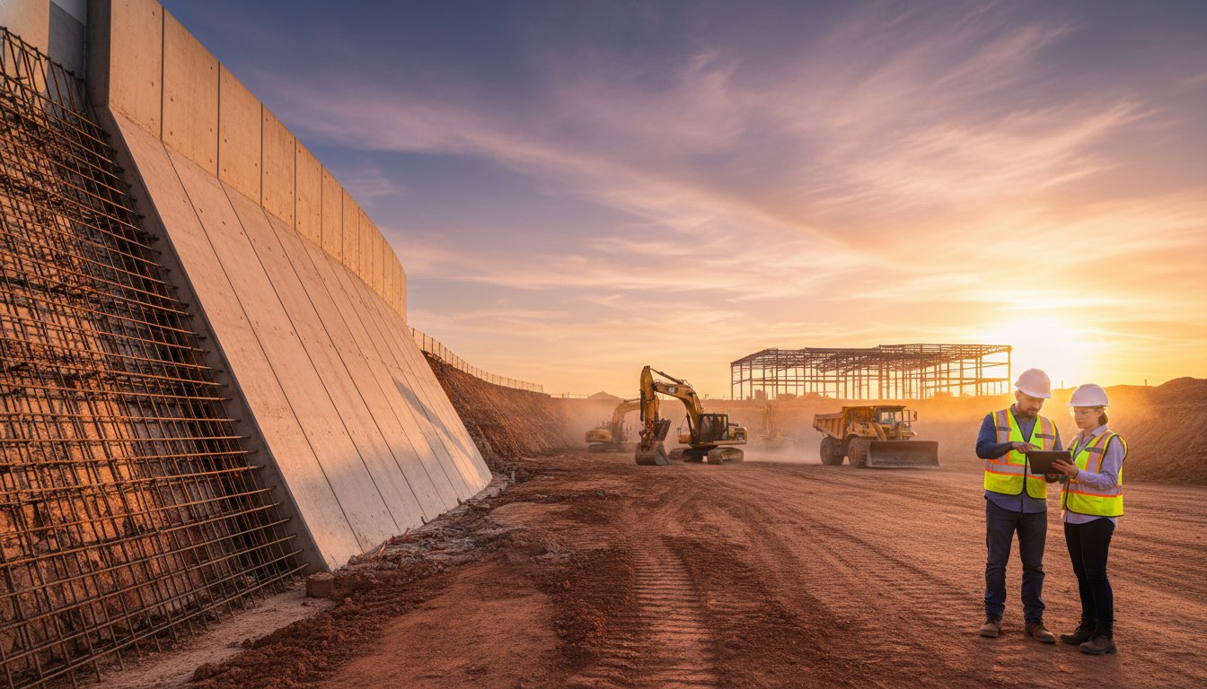 Commercial Retaining Wall Trends in Conroe: Engineering for 2026 and Beyond