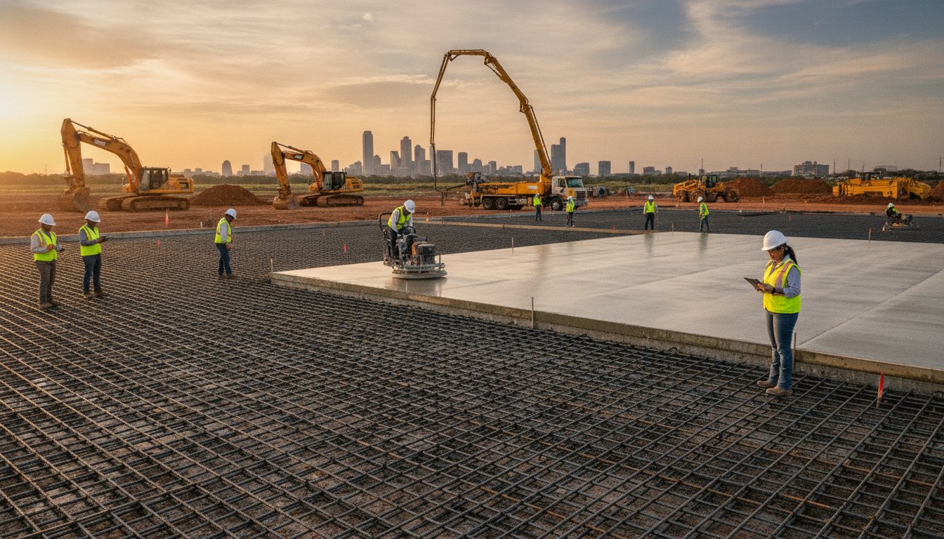 Choosing a Concrete Slab Contractor: Commercial Standards and Selection Guide for 2026