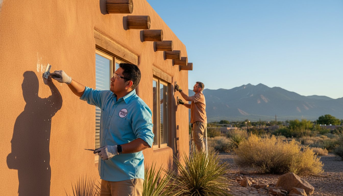 Exterior Paint Prep Work: The Secret to a Lasting New Mexico Home Finish