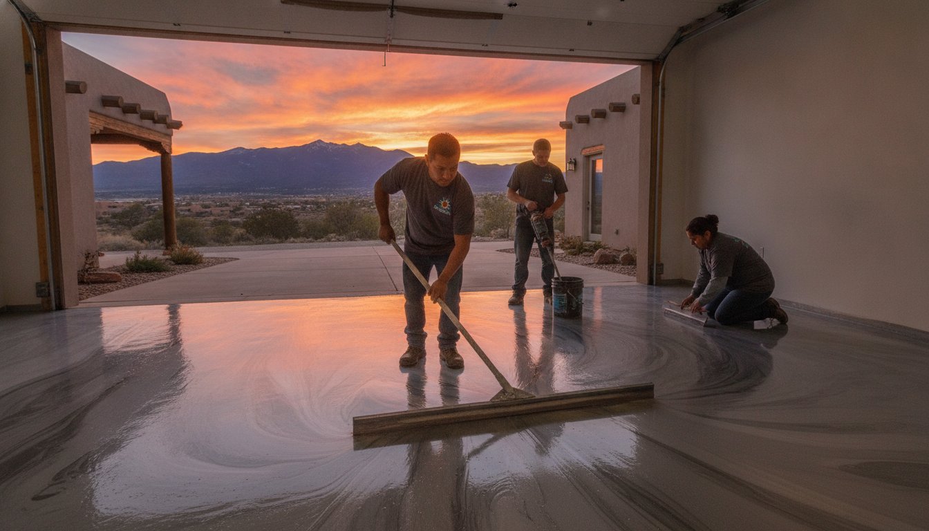 Residential Epoxy Flooring in NM: The Complete Homeowner’s Guide