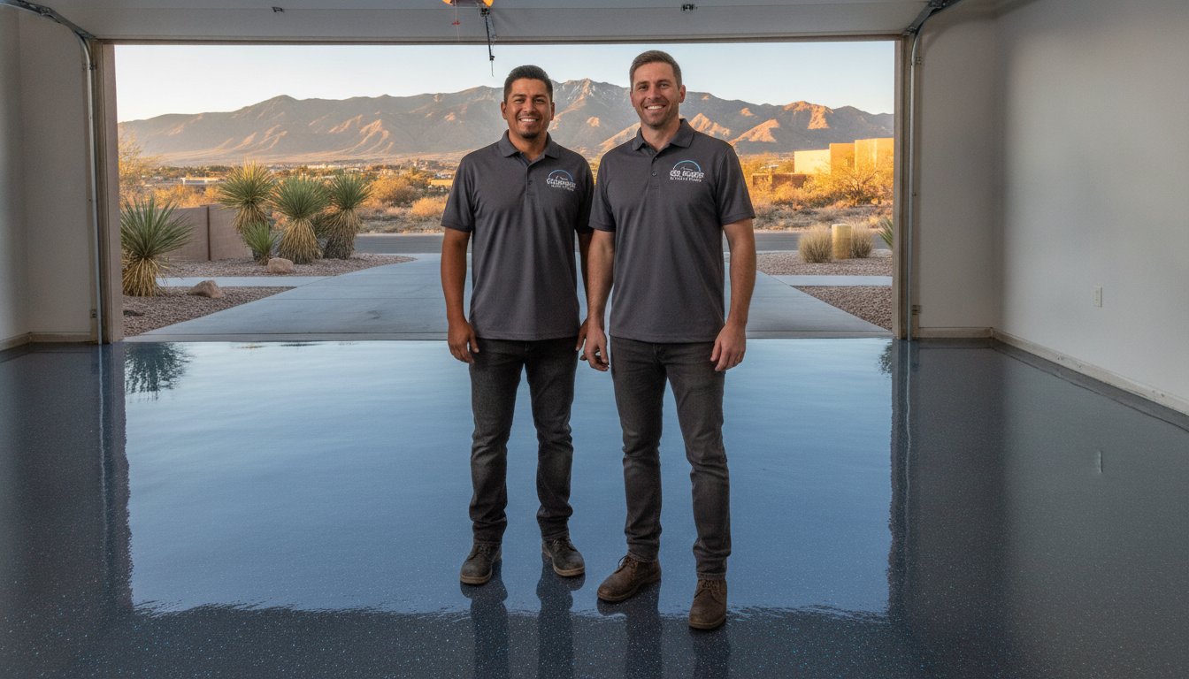 Professional Epoxy Garage Floor Installation in New Mexico