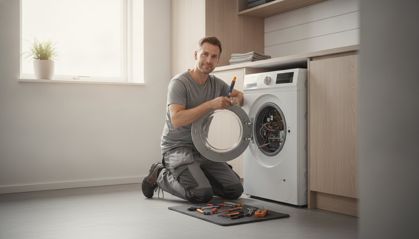 Mest almindelige fejl på vaskemaskiner: Guide til nem DIY-reparation 🛠️