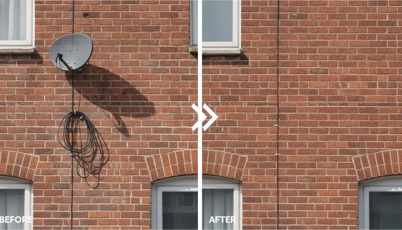 Does Removing an Old Satellite Dish Increase Property Value? The 2026 UK Guide