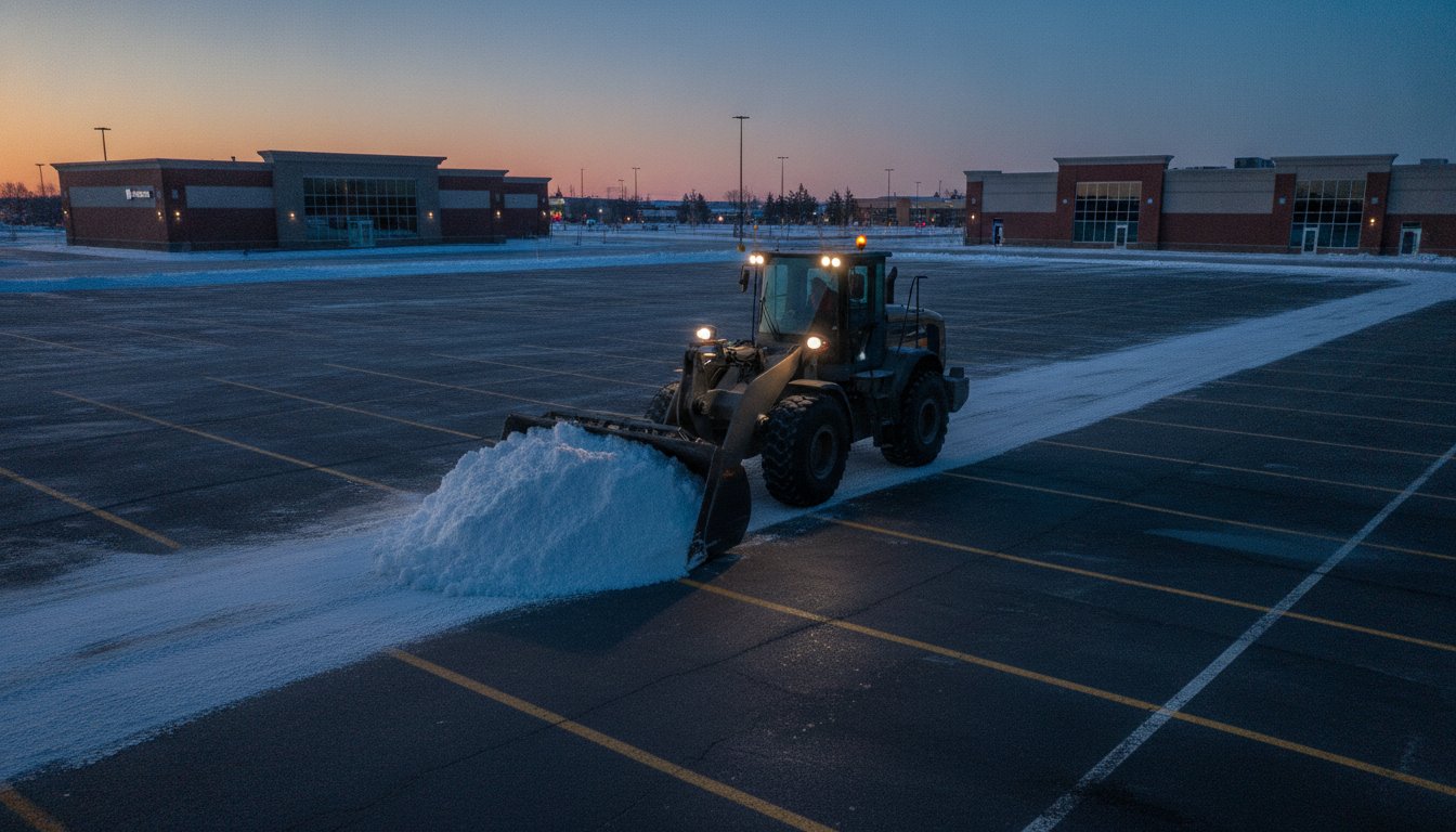 Professional Parking Lot Snow Clearing in Winnipeg: The 2026 Business Owner’s Guide
