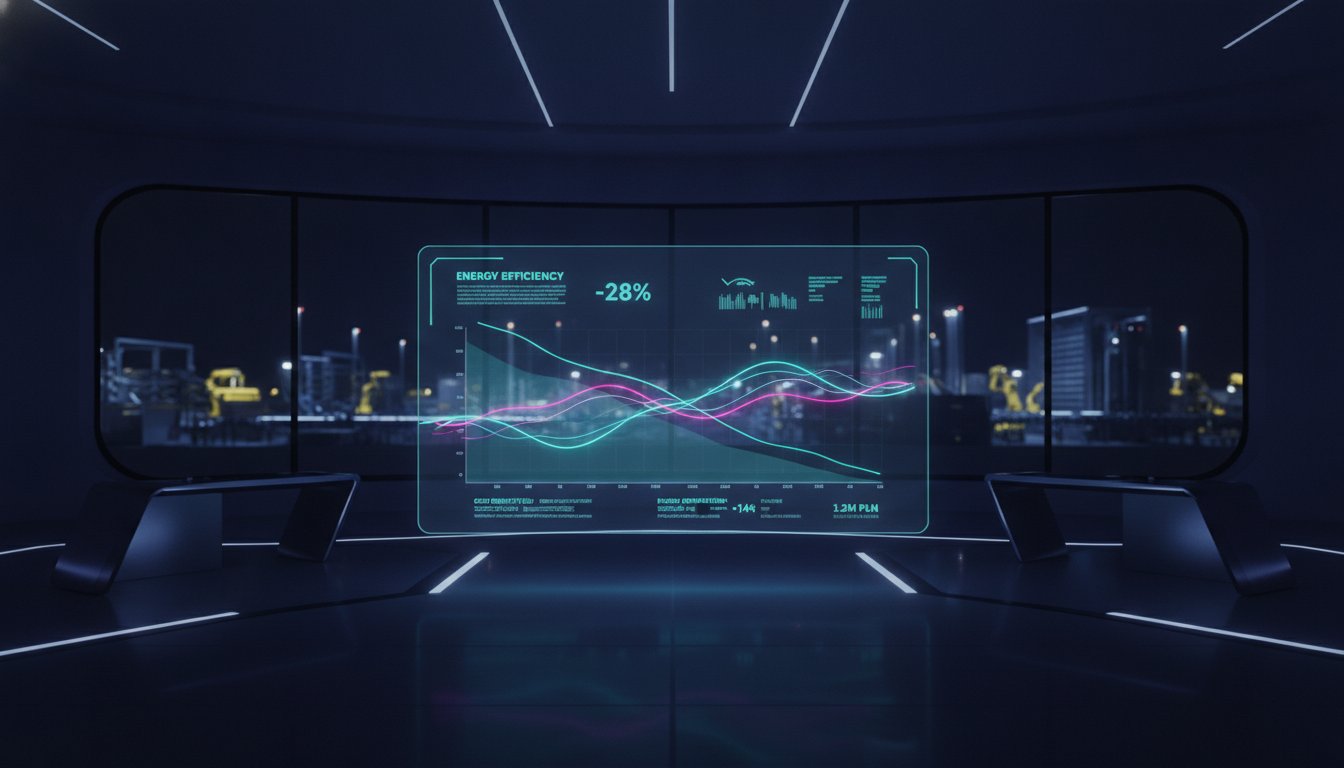 Kluczowe wskaźniki efektywności energetycznej w produkcji: Kompletny przewodnik dla dyrektorów finansowych