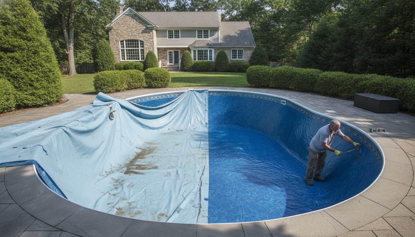 Vinyl Liner Replacement Cost in NJ: 2026 Homeowner’s Price Guide