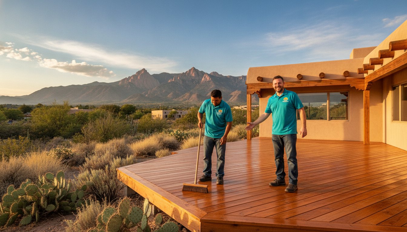 Deck Staining in Rio Rancho NM: The 2026 Homeowner’s Guide