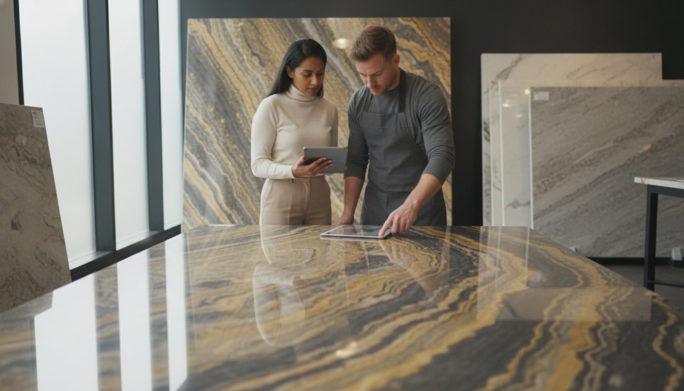 Choosing Stone Slabs for Kitchen Countertops in Mississauga: The Fabricator Vetting Guide