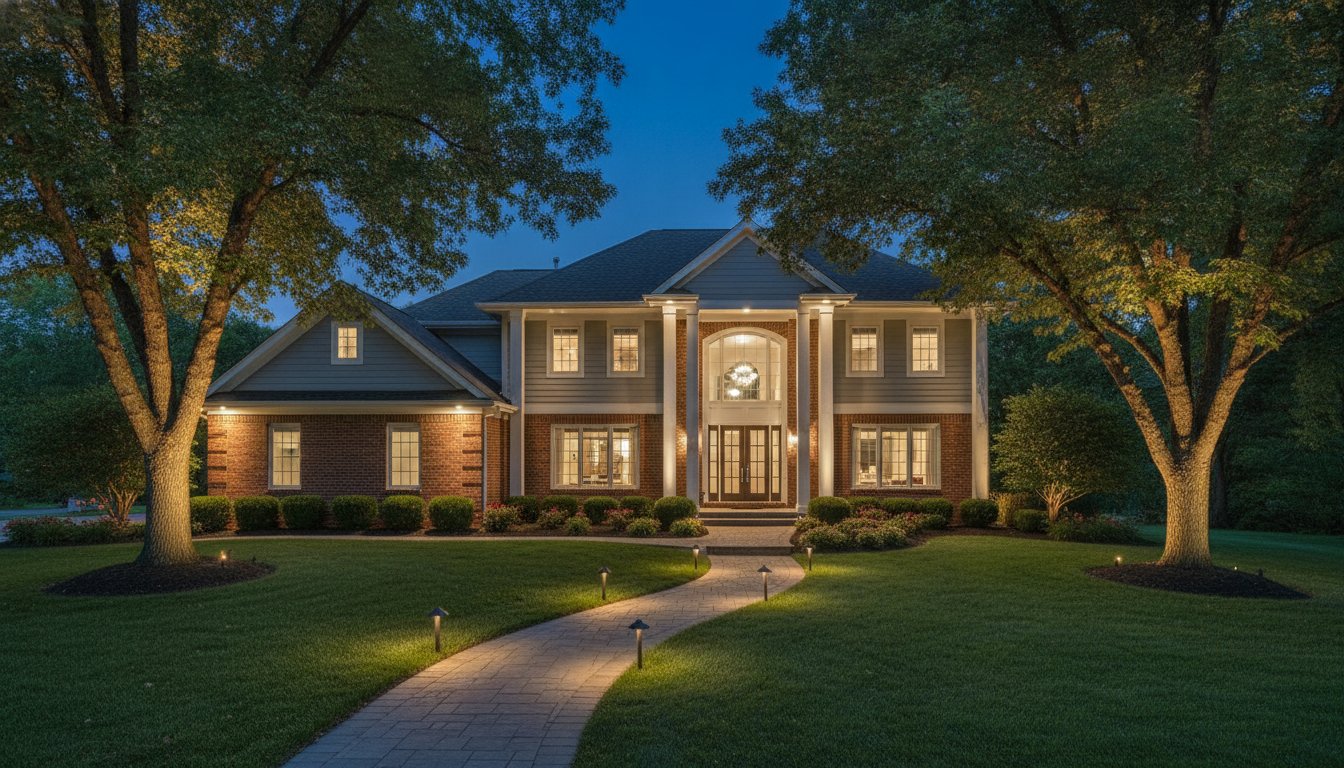 Expert Landscape Lighting Installation in Aurora, IL: Enhance Your Curb Appeal