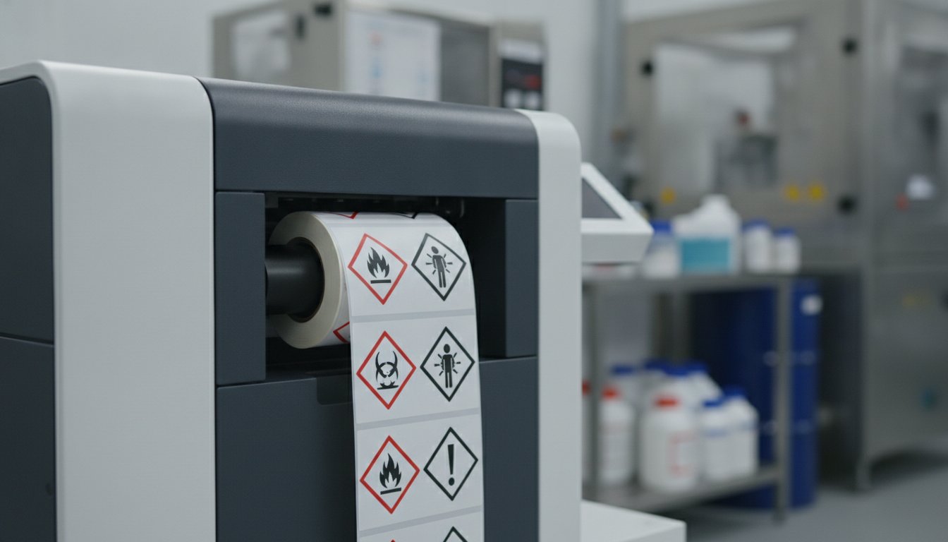 GHS Label Printer Essentials: The 2026 Guide to Chemical Compliance