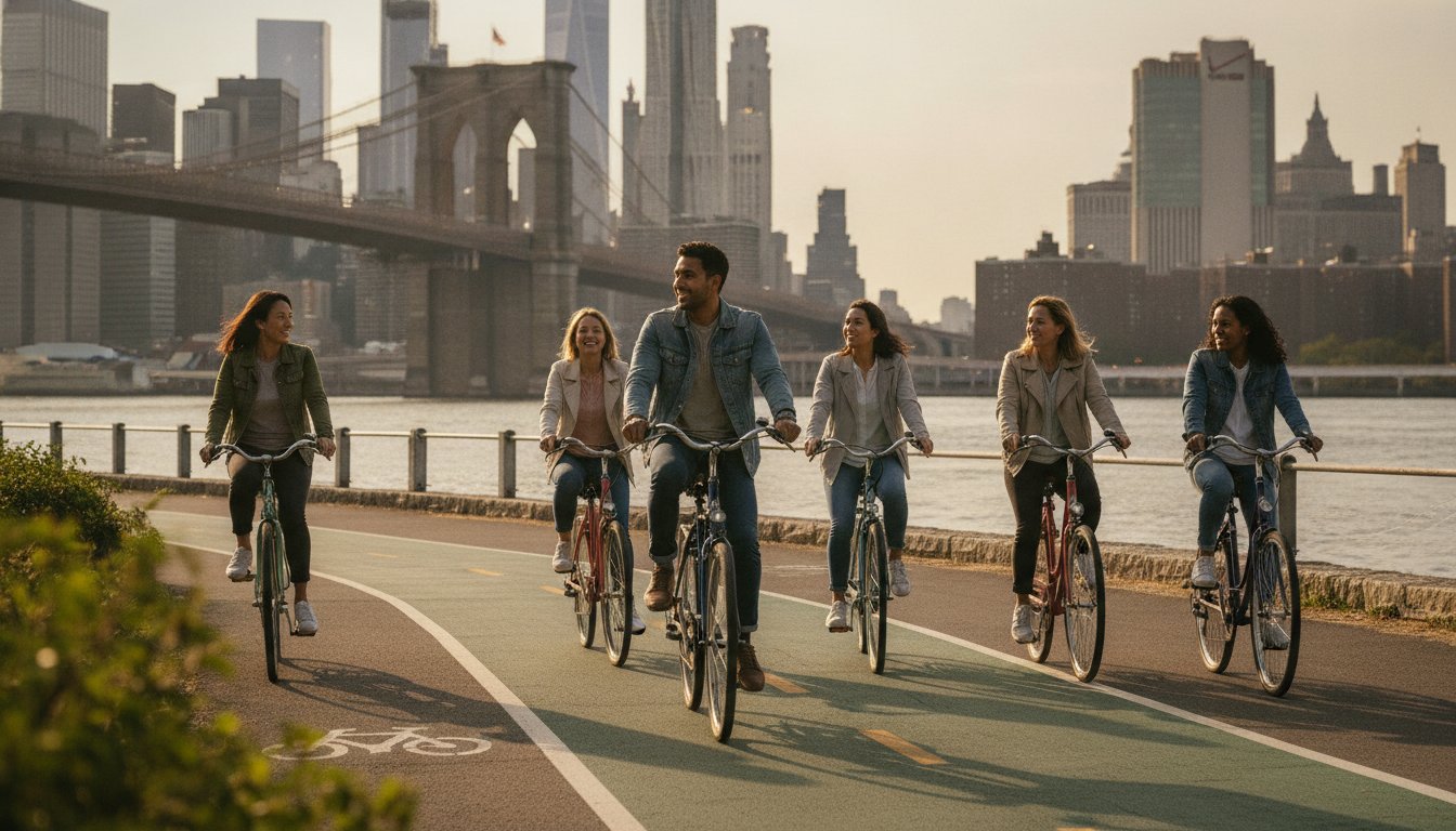 NYC Bike Tour with Local Guide: Why Active Discovery Wins in 2026