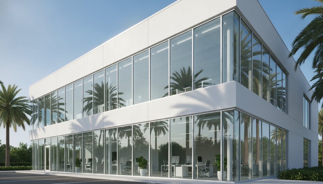 Commercial Window Tinting in Boca Raton: A 2026 Strategy for Energy & Security