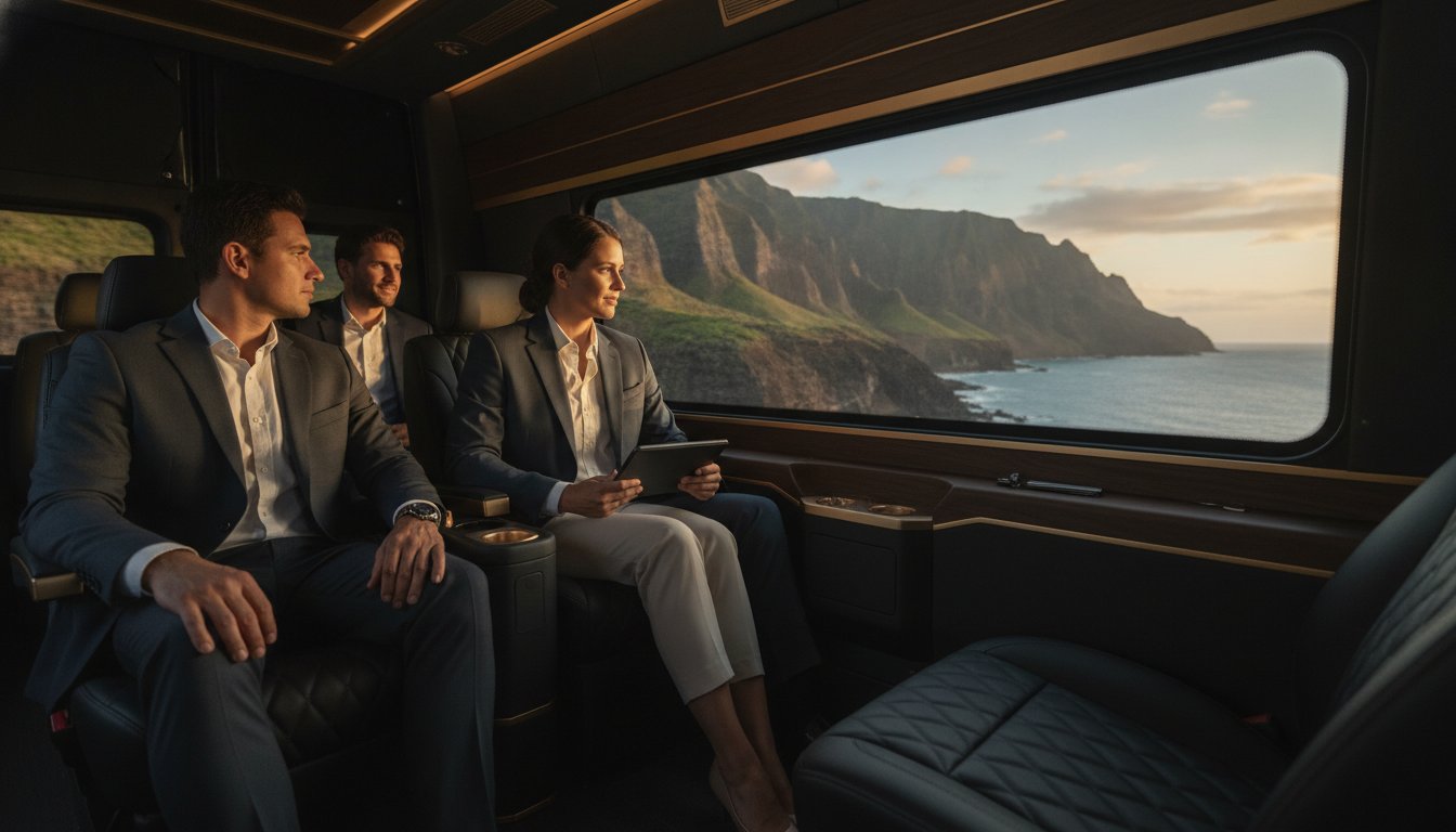The Executive Guide to Mercedes Sprinter Charter in Oahu: Group Travel Redefined