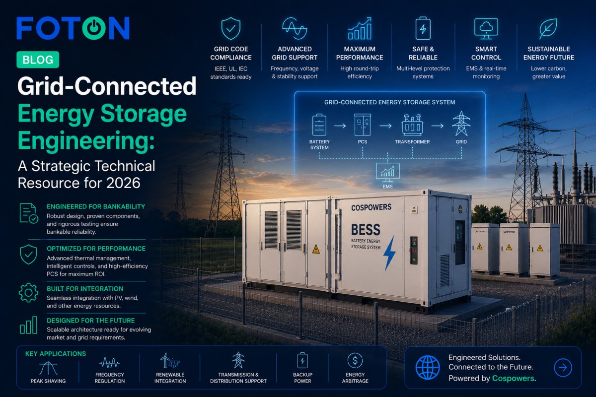 Grid-Connected Energy Storage Engineering: A Strategic Technical Resource for 2026