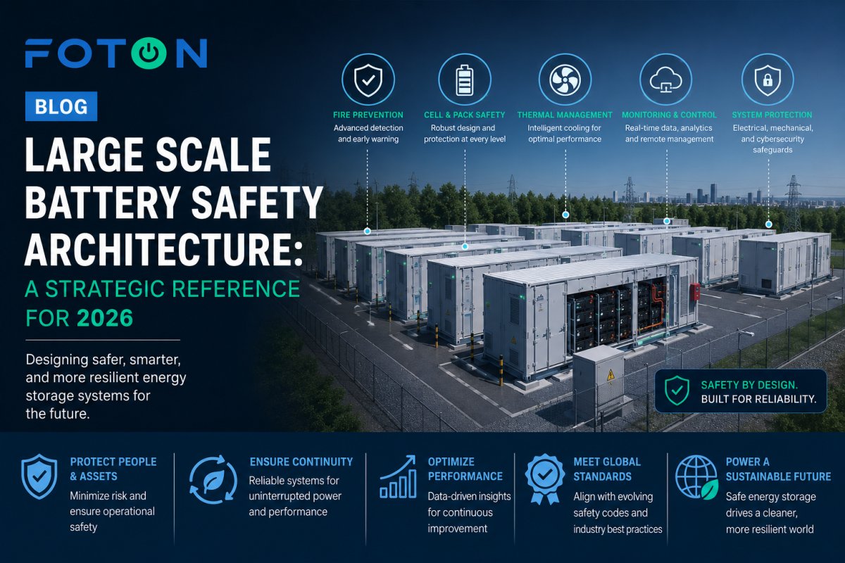 Large Scale Battery Safety Architecture: A Strategic Reference for 2026