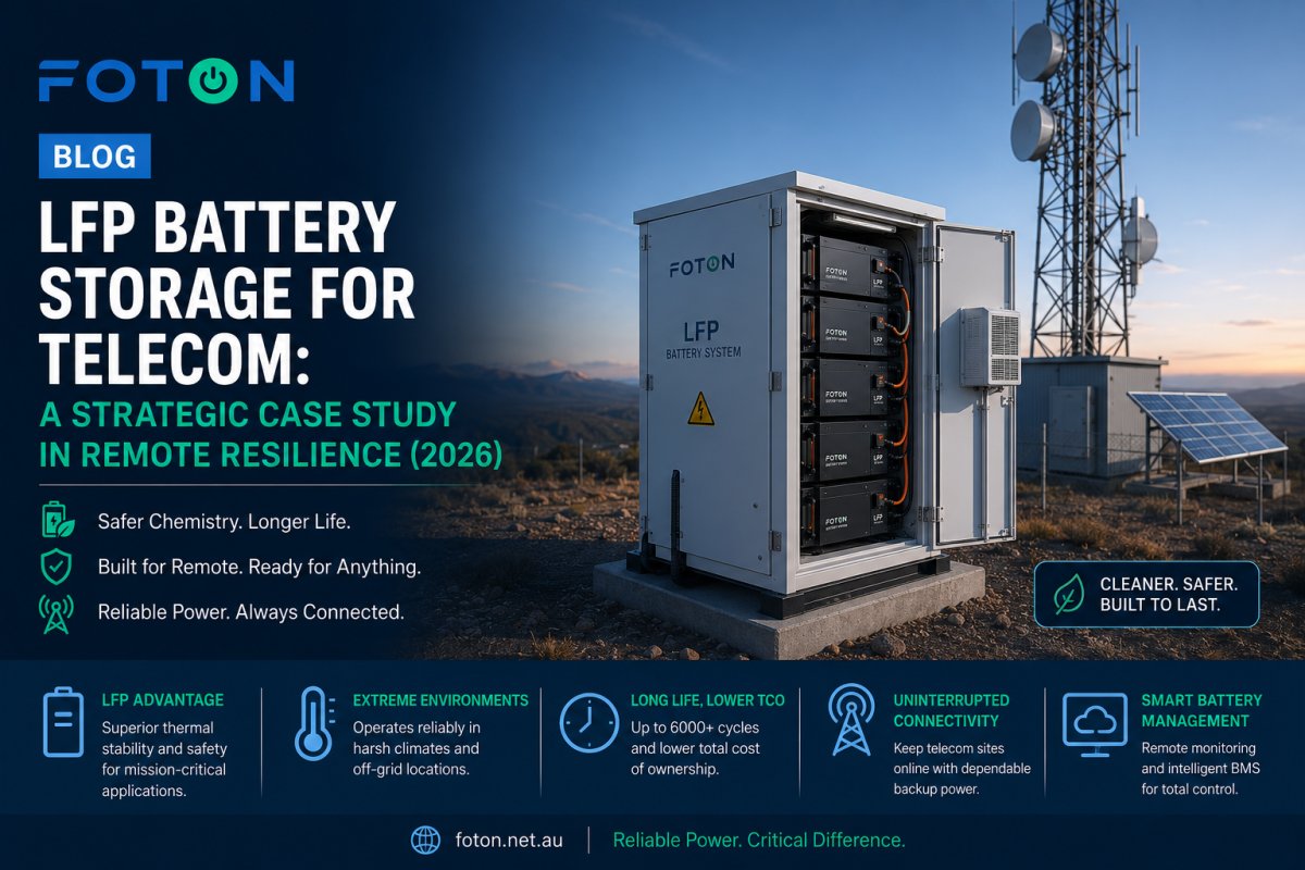 LFP Battery Storage for Telecom: A Strategic Case Study in Remote Resilience (2026)