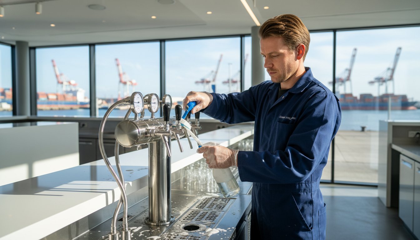 Bierleitung reinigen lassen in Kiel: Ihr Profi-Service für perfekte Schankanlagenhygiene
