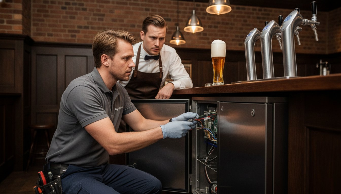 Zapfanlage kühlt nicht mehr? Ursachen, Lösungen & Profi-Tipps für die Gastronomie (2026)