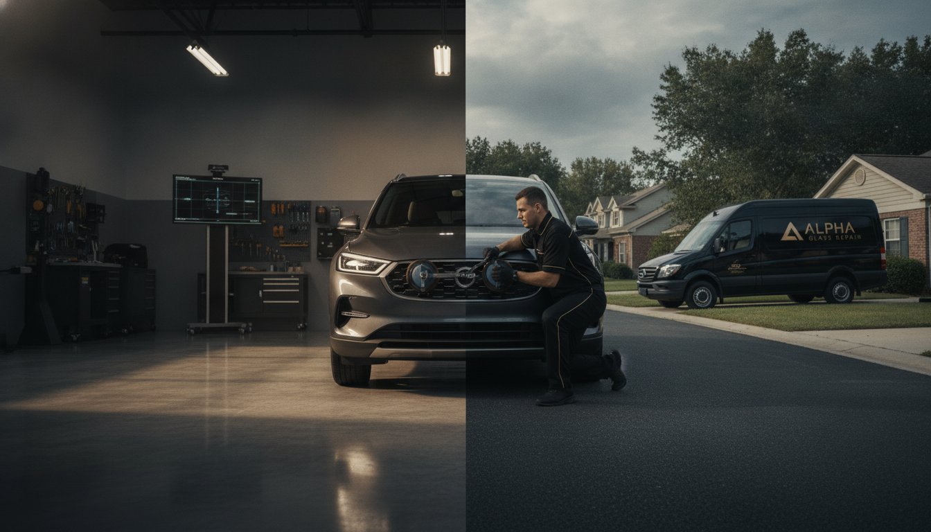 Mobile Glass Repair: Comparing On-Site Service vs. In-Shop Solutions