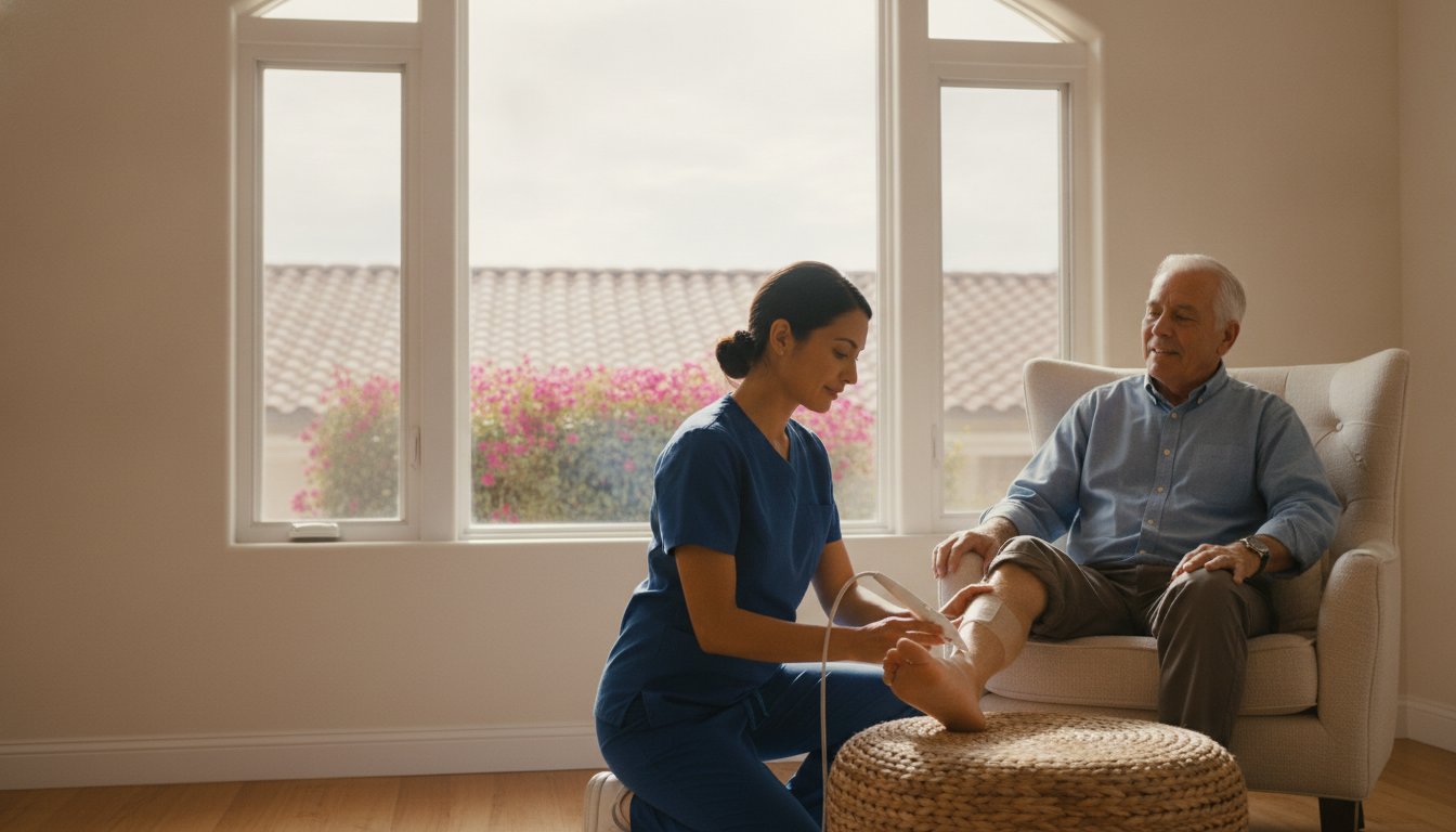 Chronic Wound Specialist in Glendale, CA: Advanced Mobile Healing