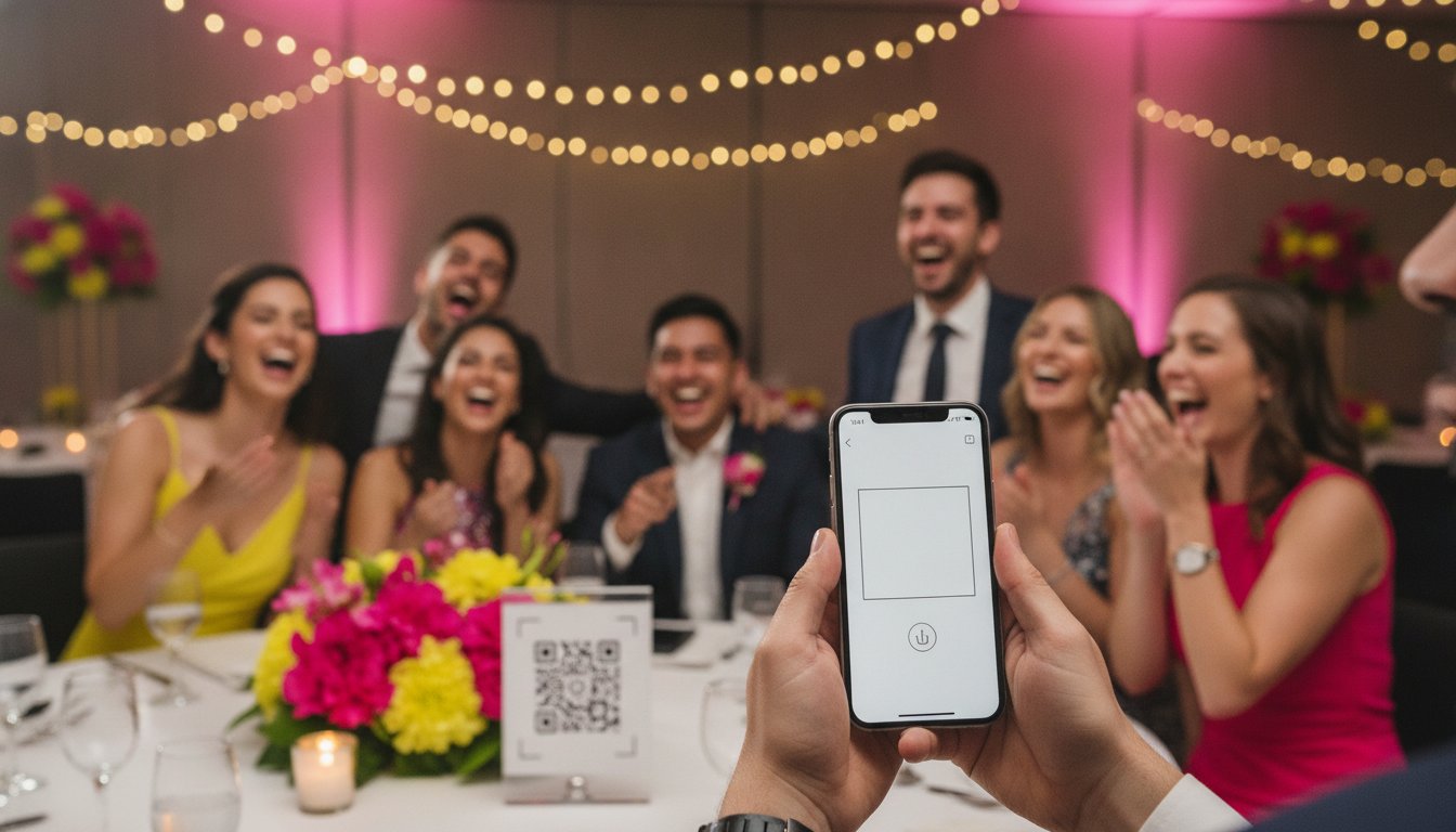 Guest Generated Wedding Album: Collect Every Candid 2026 Moment