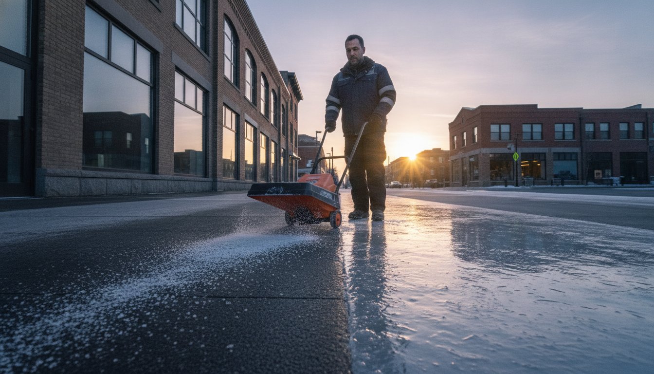 Professional Commercial Salting Services in Winnipeg: The 2026 Business Owner’s Guide