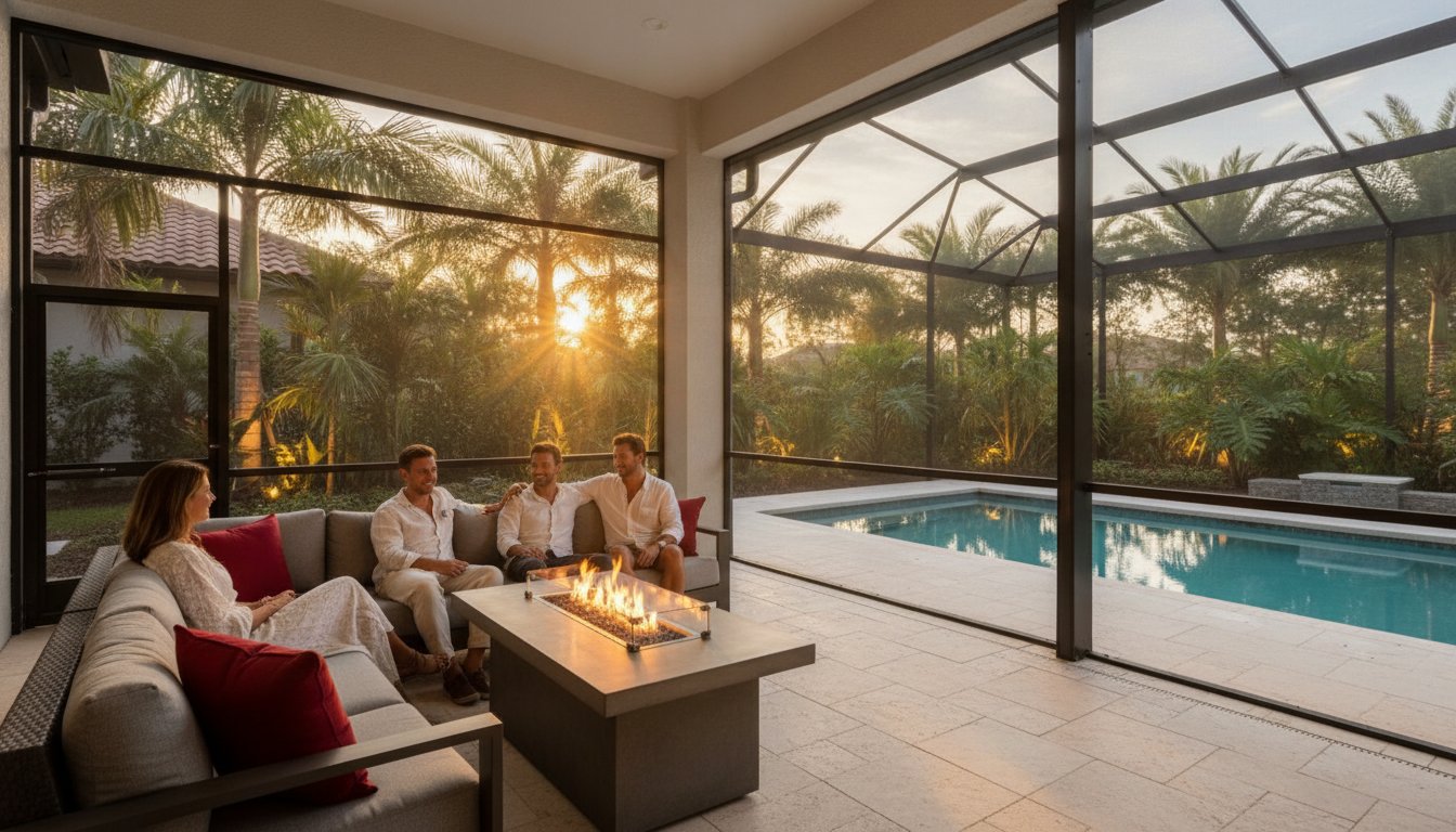 How to Determine the Ideal Patio Size for a Fire Pit Table