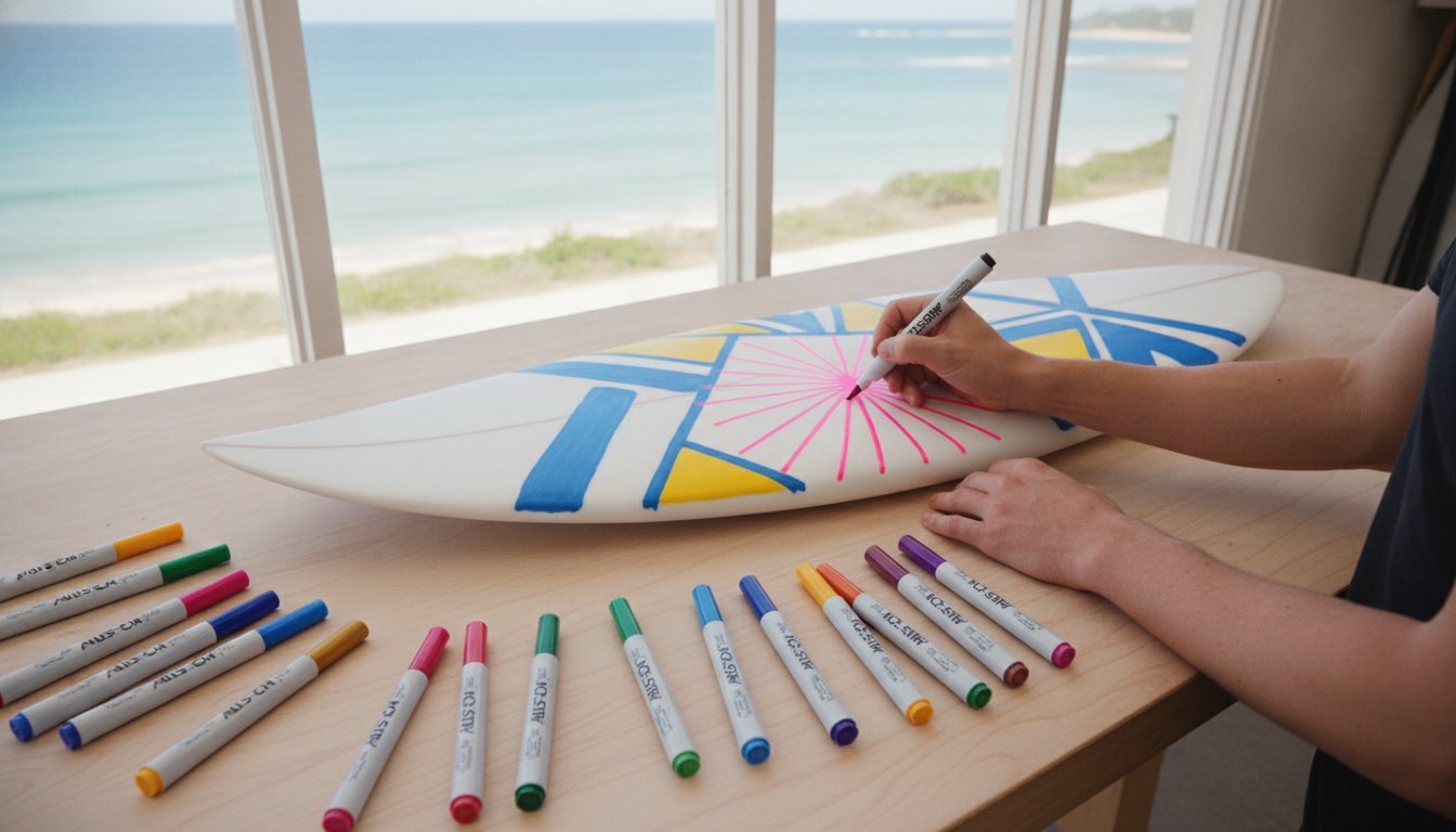 POSCA Markers for Surfboard Art: The Ultimate Australian Creative Guide