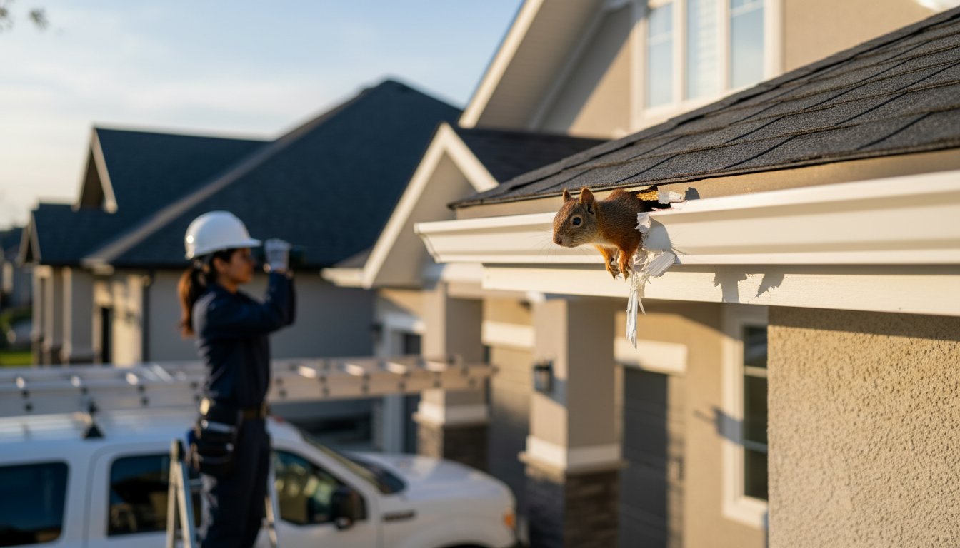 Squirrels in Your Calgary Soffits? Professional Removal
