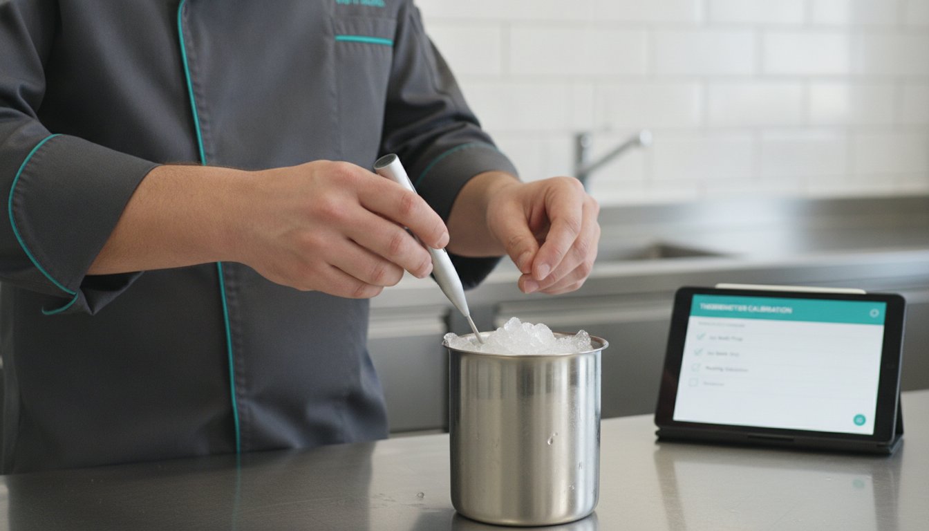How to Calibrate a Food Thermometer: A 2026 Guide for Professional Kitchens