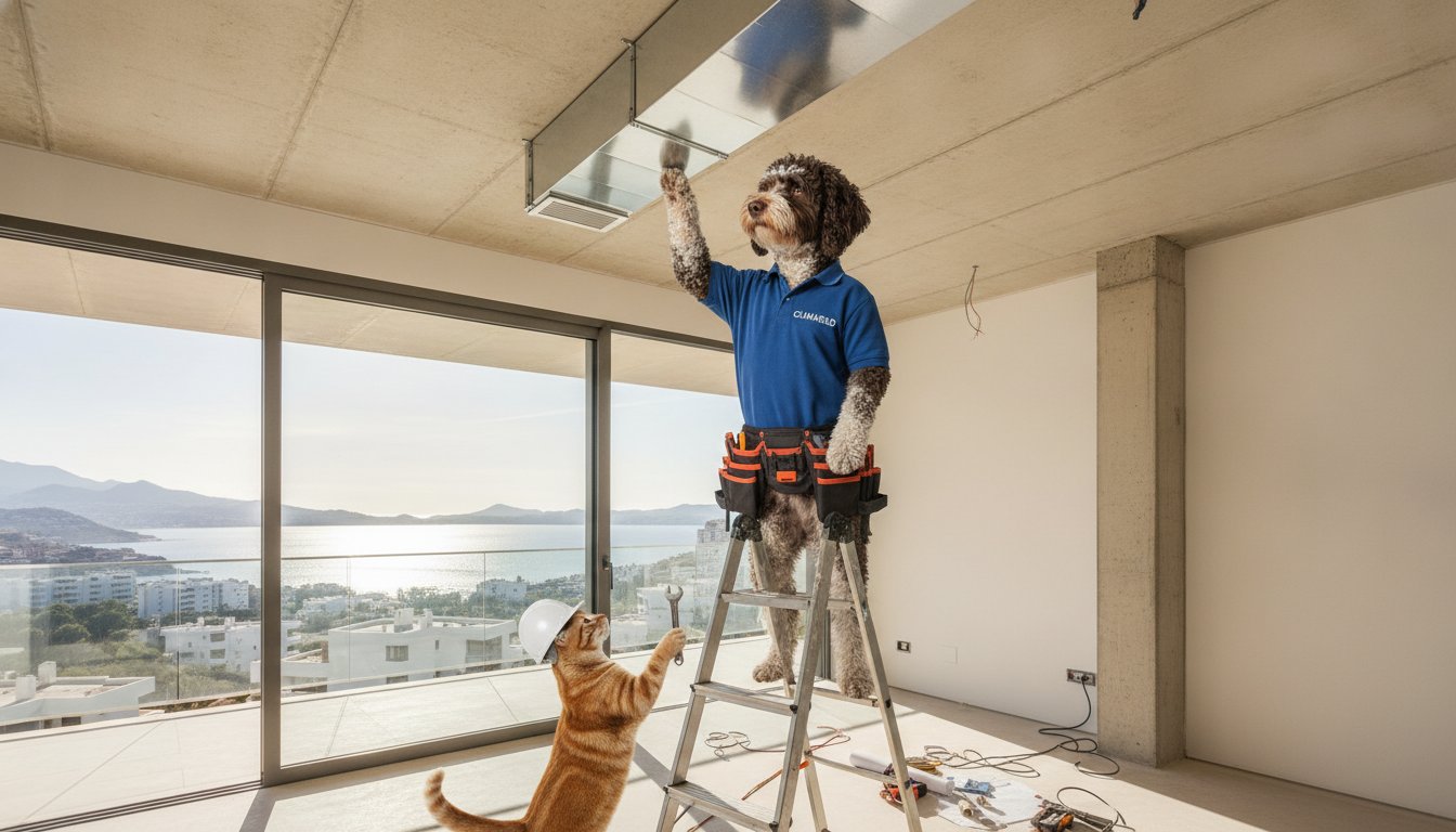 Instalación de aire acondicionado por conductos en Estepona: Guía Profesional 2026