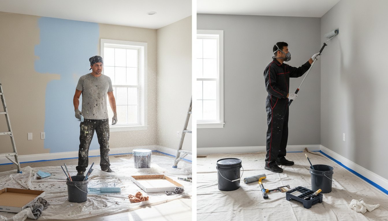 DIY vs. Professional Interior Painting Cost: A Guide for NJ Homeowners