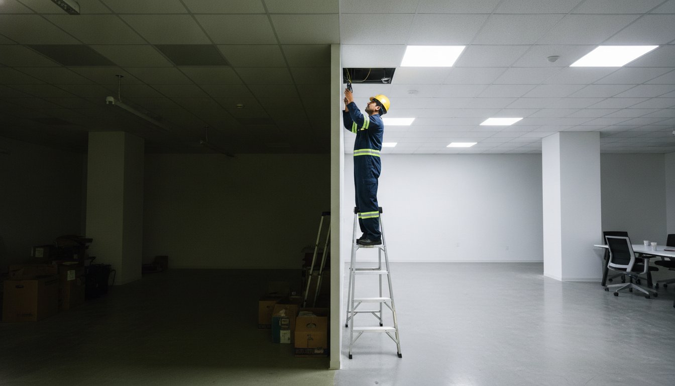 Fluorescent to LED Conversion in Bolingbrook: The Ultimate 2026 Guide to Lighting Upgrades