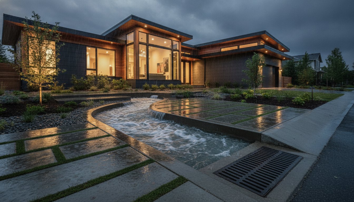 Flood Diversion Solutions for Residential Properties: Engineering Your Landscape for Defense