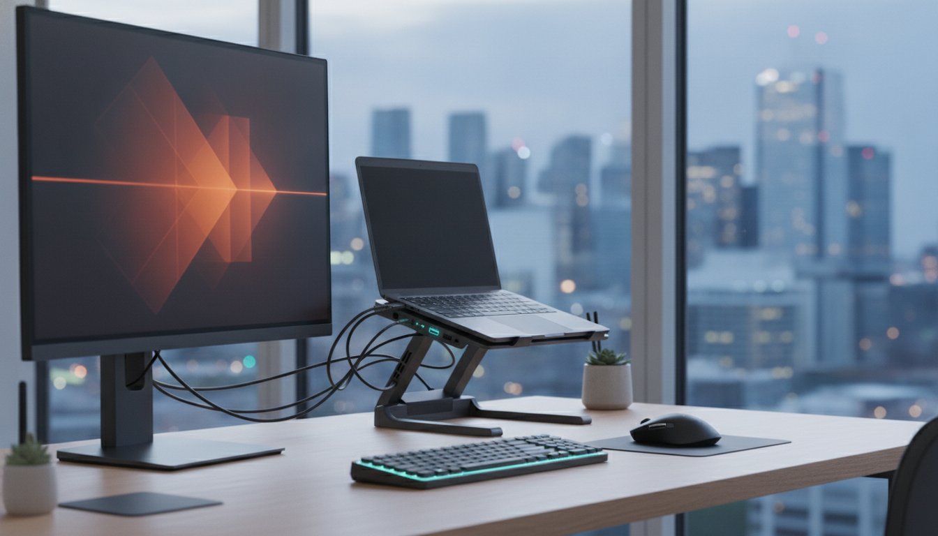 How to Set Up a Laptop Stand with USB Hub for Maximum Productivity