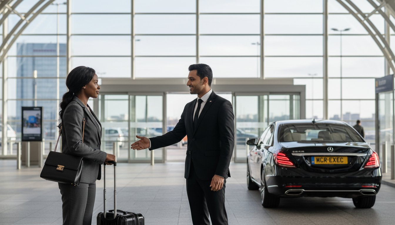 Your Chauffeur Service for International Arrivals at Manchester Airport