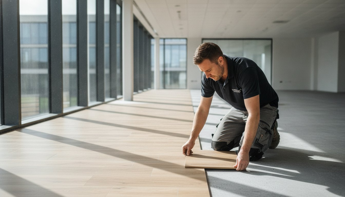 Commercial Vinyl Flooring Prices UK: The 2026 Cost & Installation Guide