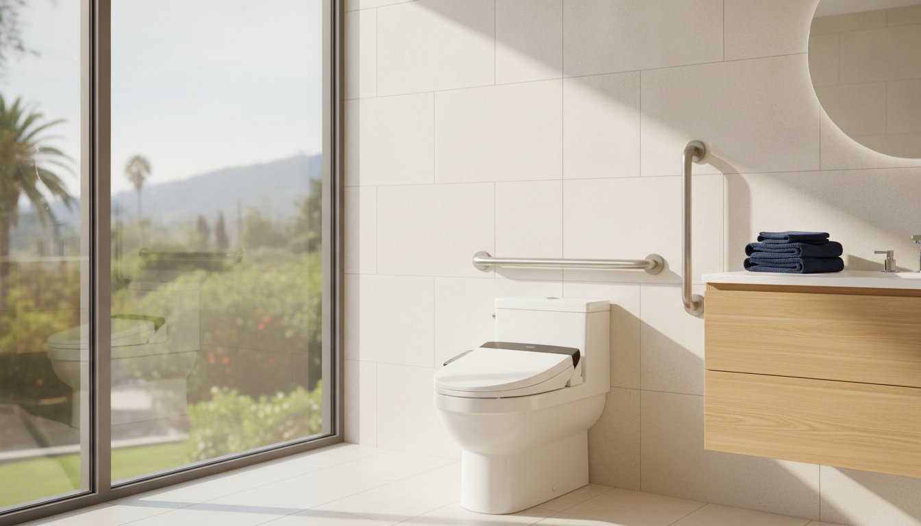 Bidet Toilet Seat Installation in Redlands: Enhancing Bathroom Independence