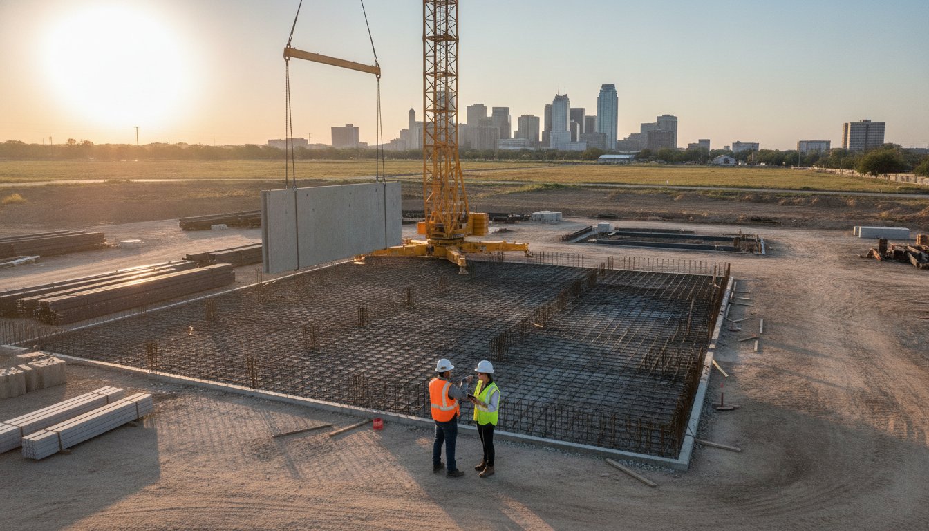 Precast Garage Foundation Contractor in Fort Worth: Engineering for 2026 Commercial Demands
