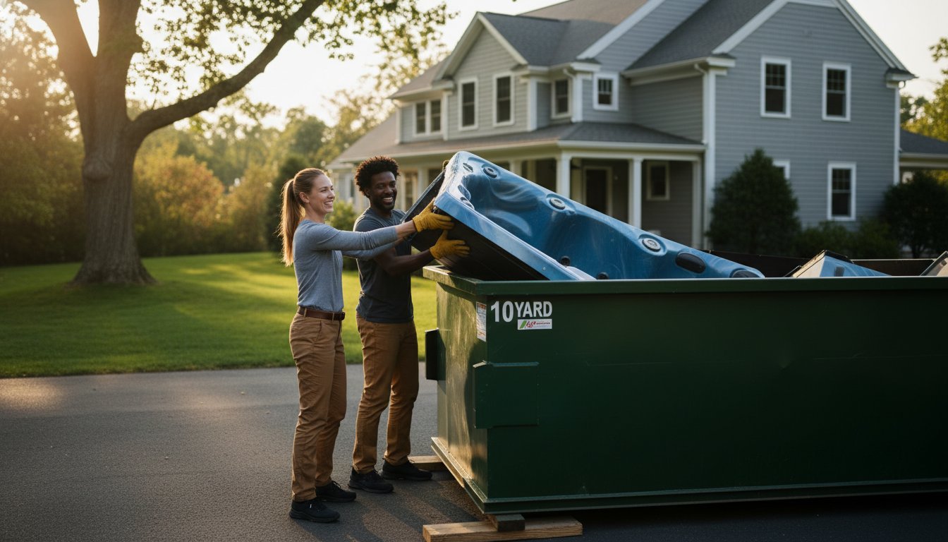 Hot Tub Disposal Dumpster Rental: The Complete Guide to Efficient Removal